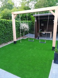 Kindvriendelijke tuin in Maastricht